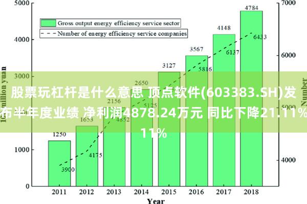 股票玩杠杆是什么意思 顶点软件(603383.SH)发布半年度业绩 净利润4878.24万元 同比下降21.11%